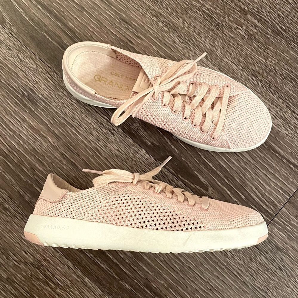 COLE HAAN Blush grand pro Knit Crosscourts